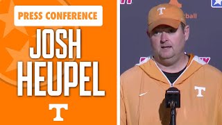 Tennessee Footballs Josh Heupel breaks down Vols BYE Week I Volquest I GBO [upl. by Nylareg]