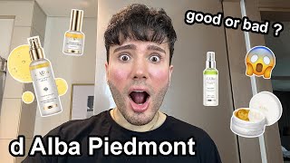 dAlba Piedmont Skincare Review  Must Try Products AD [upl. by Nalod]