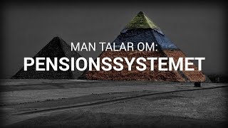 Man talar om Pensionssystemet [upl. by Lamond]