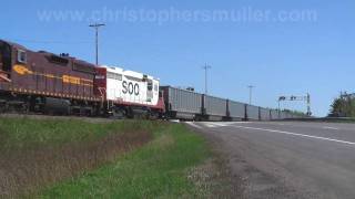 North Shore Scenic Railroad DMIR 193 [upl. by Anazraf715]