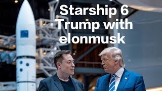 Donald Trump and Elon Musk watch SpaceX launch Starship rocket  trump spaceX Starship [upl. by Ahsilad]