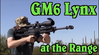 GM6 Lynx 50 BMG Bullpup at the Range [upl. by Idorb493]