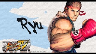 Super Street Fighter 4 Arcade Mode Ryu [upl. by Imef]