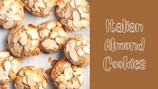 Italian Almond Cookies shorts [upl. by Imar]