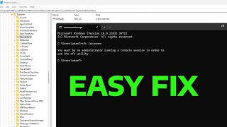 How To Fix Cant Open EXE Files in Windows 11 exe Files Not Opening [upl. by Jotham]