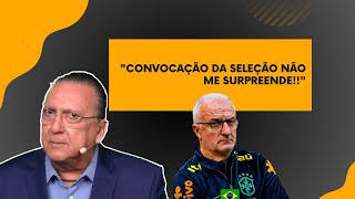 VEJA O QUE GALVÃO BUENO FALOU SOBRE A CONVOCAÇÃO DA SELEÇÃO BRASILEIRA PARA A COPA AMÉRICA [upl. by Gabie759]