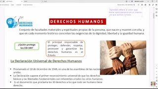 S1 CÍVICA  Derechos humanos  ABC 2025 I [upl. by Sieracki]