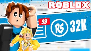 ¡LE REGALO SUS PRIMEROS ROBUX A UN PELOTOCINO 😱 🎁  RODNY [upl. by Adnarb]