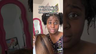 I tried the viral KINKY EDGES WIG… SENSATIONNEL Curls Kinks amp Co [upl. by Nonnahsal]