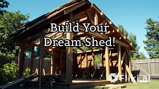 Outdoor Storage Shed MasterySimplified Building with My Shed Plans [upl. by Goraud863]