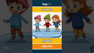 🇬🇧🇸🇰 smooth  hladké  vocabulary builder  learn English  naučme sa anglicky [upl. by Filbert]