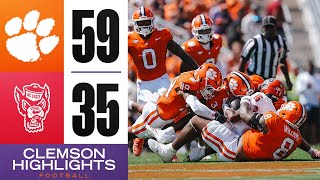 Clemson Football  Clemson Wins 800th Game in Program History Scores 59 Points Against NC State [upl. by Evelin786]