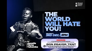 THE WORLD WILL HATE YOU WITH APOSTLE TERNA YAHEMBA  3RD DECEMBER 2023  RCNKADUNA [upl. by Elocim]