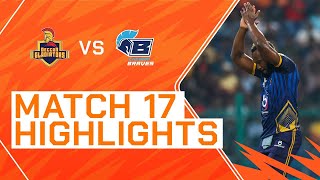 2023 Abu Dhabi T10 Match 17 Highlights Deccan Gladiators vs Chennai Braves  Season 7 [upl. by Brookner227]