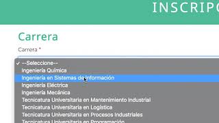 Tutorial inscripciones online 2022 [upl. by Abih]