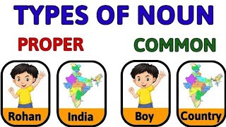 Common and Proper Nouns for Grade 1 LearnersBumbum kids [upl. by Mcmahon]