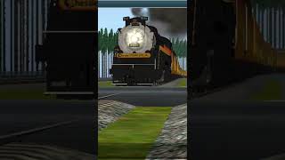 Chessie Steam Special in 1977 Reading 2101 trainzsimulator chessie [upl. by Titos]