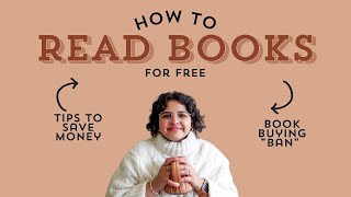 FREE ways to read books if youre trying to save money [upl. by Lucina]