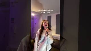 no time to die billie eilish cover foryou cover coversing singer newcover digitalcover shorts [upl. by Ardnuahs]