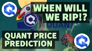 WHEN WILL WE RIP  QUANT PRICE PREDICTION 2021  QNT PRICE PREDICTION  QNT ANALYSIS [upl. by Erodroeht]