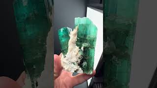 Tourmaline with Albite from Afghanistan  Fine Art Minerals  Tourmaline [upl. by Gairc]