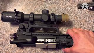 A2 carry handle 30mm scope mount freedom reaper [upl. by Jorry]