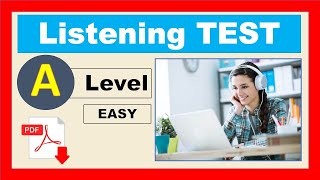 Listen and choose the correct option  level A easy  Basic Listening Exercises  Easy Listening [upl. by Sokcin100]