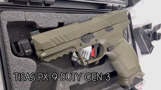 Tisas PX9 Duty Gen 3  Threaded N Comped [upl. by Alain]