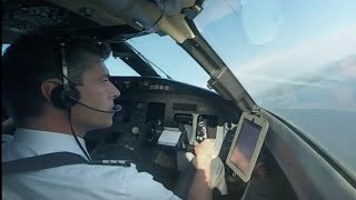 Cockpit View MANILA  Thunderstorm Approach [upl. by Rehpitsirhc469]