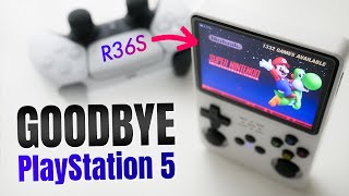 R36S Review After a Month of Use  HANDHELD R36S UPDATE amp STARTER GUIDE [upl. by Tessy121]