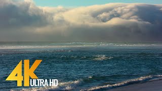 4K 60fps Evening Ocean Waves  Short Preview of 4K Nature Relax Video for Deep Sleep and Chill Out [upl. by Atnoid751]