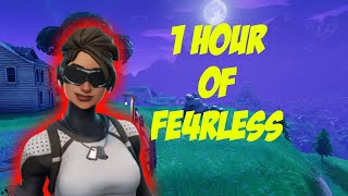 1 Hour of Fe4RLess Fortnite Edition [upl. by Ellerred904]