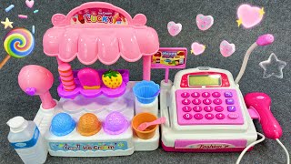 39 Minutes Satisfying with Unboxing Cute Pink Ice Cream Store Cash Register ASMR  Review Toys [upl. by Ahsiaa714]