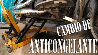 Capítulo 39  Como cambiar anticongelante a una motoKawasaki Vulcan VN900 [upl. by Anirak564]