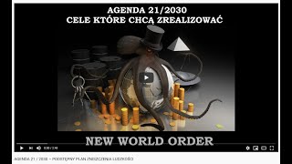 AGENDA 21  2030 – PODSTĘPNY PLAN ZNISZCZENIA LUDZKOŚCI [upl. by Dixie37]