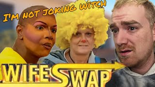 Clown swaps with a Witch  WifeSwap Down Under Reaction [upl. by Aluino]