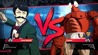 Spring Mustachio vs Crablante  OnePunch Man A Hero Nobody Knows [upl. by Ahseyi]