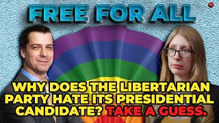 Why does the Libertarian Party HATE its Candidate Take a Guess [upl. by Lrigybab198]