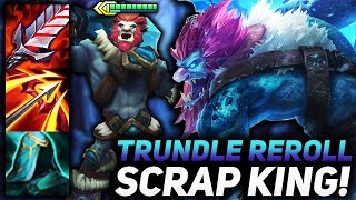 3 STAR TRUNDLE REROLL TANK CARRY CLEAVES WITH RUNAANS AOE DPS  Teamfight Tactics Patch 1123 [upl. by Eizzo]