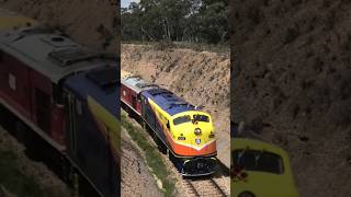 Tour Train at Capertee railfanning [upl. by Chelsy]