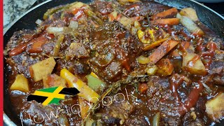 Jamaican Style Stewed PeasTHE RAINA’S KITCHEN [upl. by Esereht985]