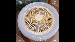 Led Smart Fan Light unboxing and Testing [upl. by Avrom]