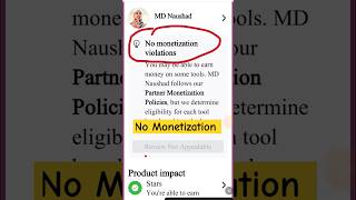 No monetization Violations Facebook 🥰  Facebook problem  Facebook monetization policy [upl. by Elrod]