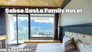 Sabse Sasta Family Hotel In Nainital  Budget Hotel in Nainital On Mall Road [upl. by Sewellyn]