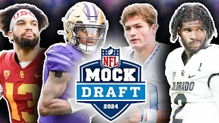 The OFFICIAL 2024 NFL First Round Mock Draft 40 Week 10 Edition  TPS [upl. by Aicnilav834]