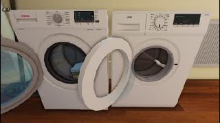 Altus APL71224XLW3 VS Logik L612WM16  Spin Race Possible New Washers [upl. by Nwahsyt790]