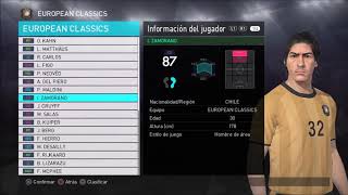 LAS 10 NUEVAS LEYENDAS LICENCIADAS PARA PES 2018 PS4 [upl. by Neersan]