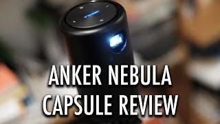 Anker Nebula Capsule Projector Review [upl. by Gibeon987]