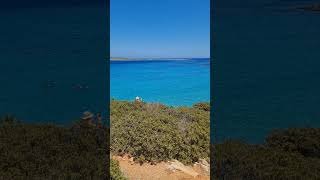 Kolokitha Beach Crete Greece July 2023 [upl. by Drummond]