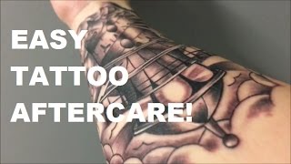 Easy Tattoo Aftercare [upl. by Annasoh]